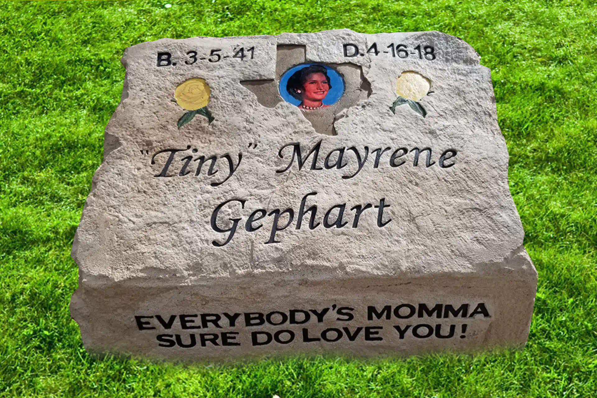 Garden Memorial Stones
